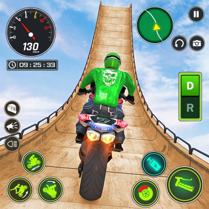 GT Mega Ramp Stunt Bike Games Game Cover