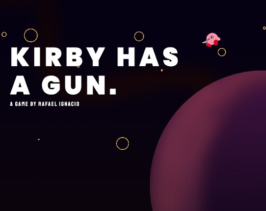 Kirby has a Gun Game Cover