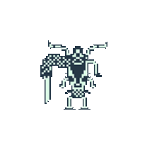 Zelda BOTW DEMAKE 1BIT Image