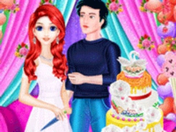 Mermaid Girl Wedding Cooking Cake Game Game Cover