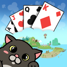 Solitaire Cat Paradise Image