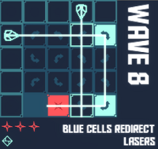 Laser Grid Image
