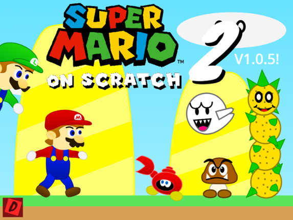 Super Mario on Scratch 2 - HTML Port Game Cover