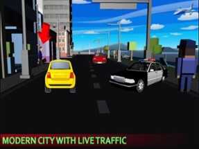 Insane Car Taxi Drive 3D Image
