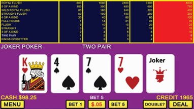 Joker's Wild Video Poker Casino Image