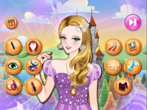 Purple Sky: Cinderella Makeup. Dressup a princess Image