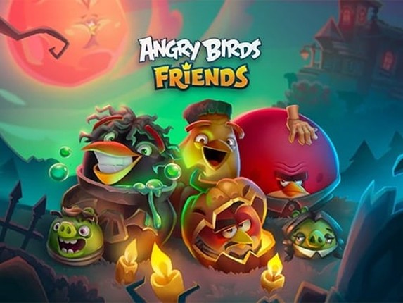 Halloween Angry Birds Game Cover
