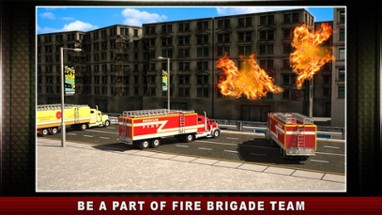 Airport Rescue Truck Simulators – Great airfield virtual driving skills in a realistic 3D traffic environment Image