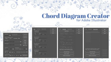 Chord Diagram Creator for Adobe Illustrator Image