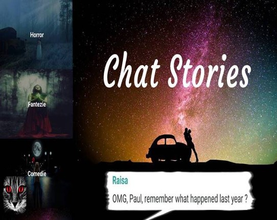Creepy Horror Stories: Text Scary Chat Stories Game Cover