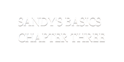 Sandy's Basics: Chapter Three Image