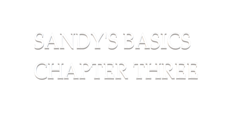 Sandy's Basics: Chapter Three Game Cover