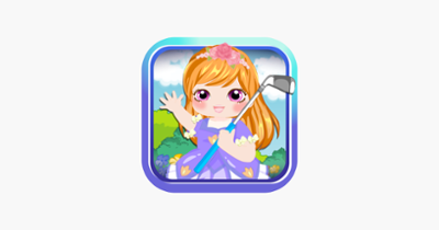 Princess playing golf - simulation golf game Image