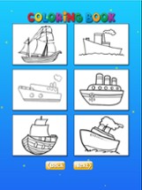 Titanic Painting - Boat coloring book for me Image