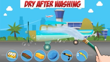 Aircraft Washing Simulation Image