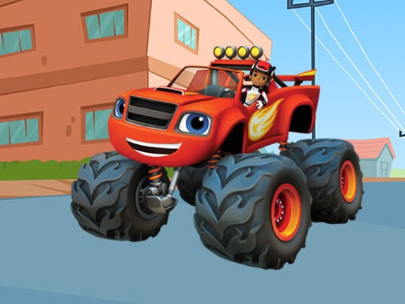 Blaze Monster Machines Differences Game Cover