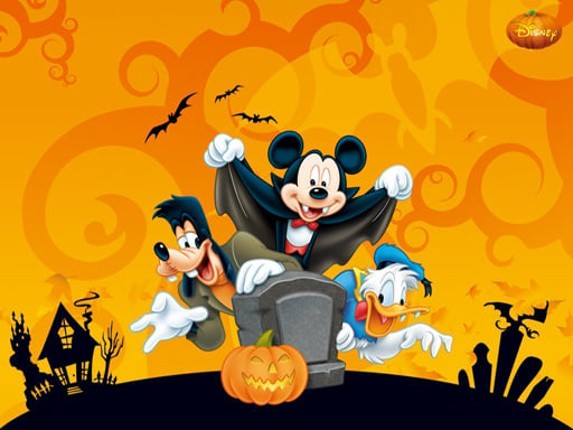 Disney Halloween Jigsaw Puzzle Game Cover