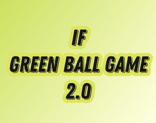 Green Ball Game 2 Game Cover