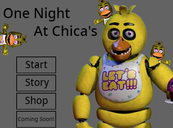 One Night at Chica's Game Cover