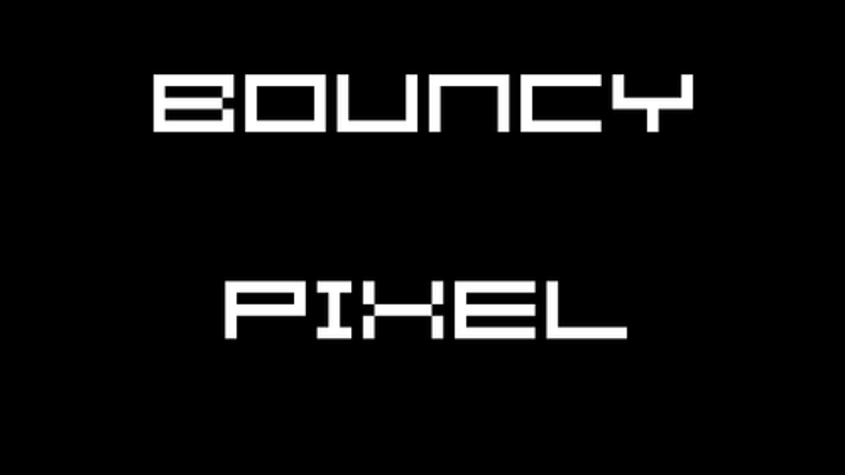 Bouncy Pixel Game Cover