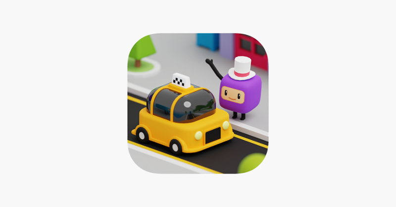 Cube World Taxi 3D Game Cover