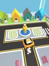 Cube World Taxi 3D Image