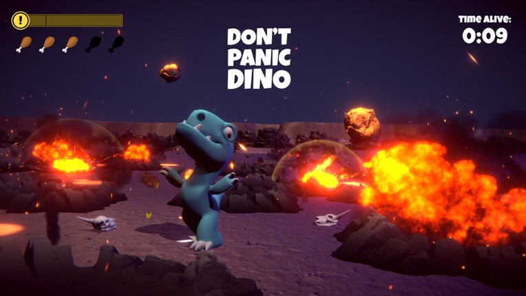 Don't Panic Dino Game Cover