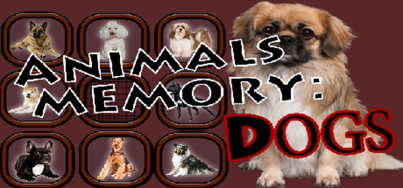 Animals Memory: Dogs Game Cover