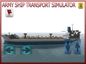 Army Ship Transport &amp; Boat Parking Simulator Game Image