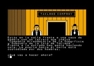 El Misterio de la Isla de Tökland (Amstrad CPC) (Spanish) Image