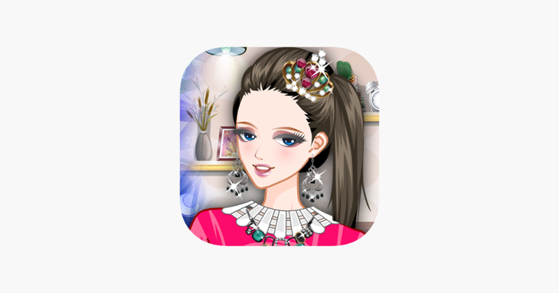 Purple Sky: Cinderella Makeup. Dressup a princess Game Cover