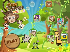 ABC Jungle Words for preschoolers, babies, kids, learn English Image