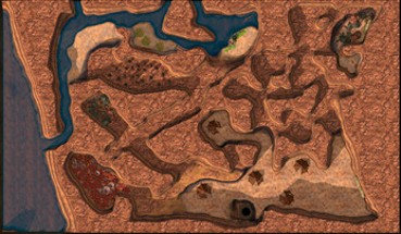 Battle Maps: Red Rock Cave Network for DnD PF2E & other TTRPGs Image