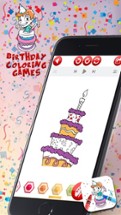 Birthday Coloring Games Image