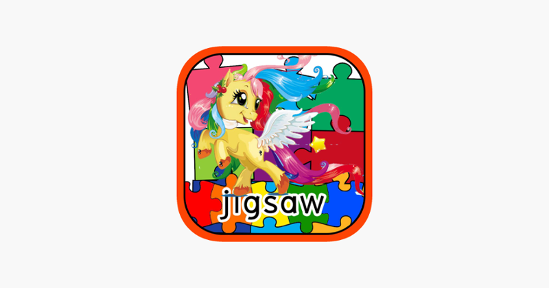 Princess Horse Jigsaw Puzzle Skill GameFor Toddler Game Cover