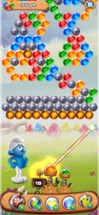 Smurfs Bubble Shooter Game Image