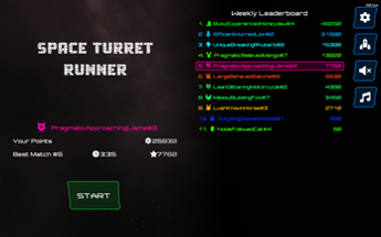 Space Turret Runner Image
