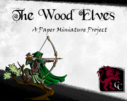 Wood Elves: A Paper Miniature Collection Game Cover