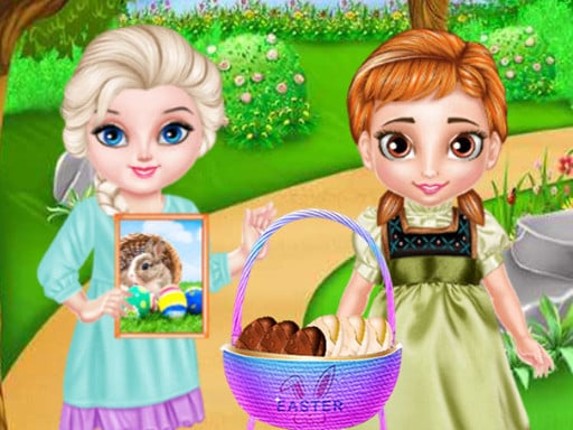 Frozen Baby Happy Easter Game Cover