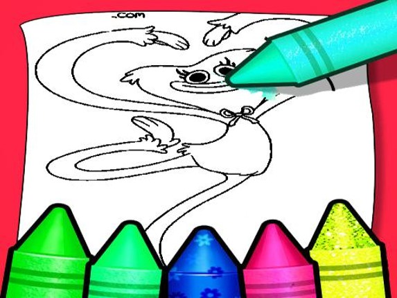 Kissy Missy Coloring Pages Game Cover