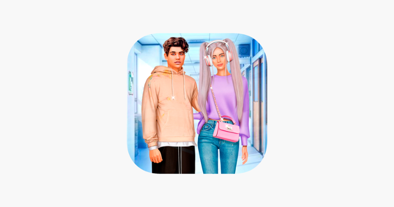 Rich College Couple Makeover Game Cover