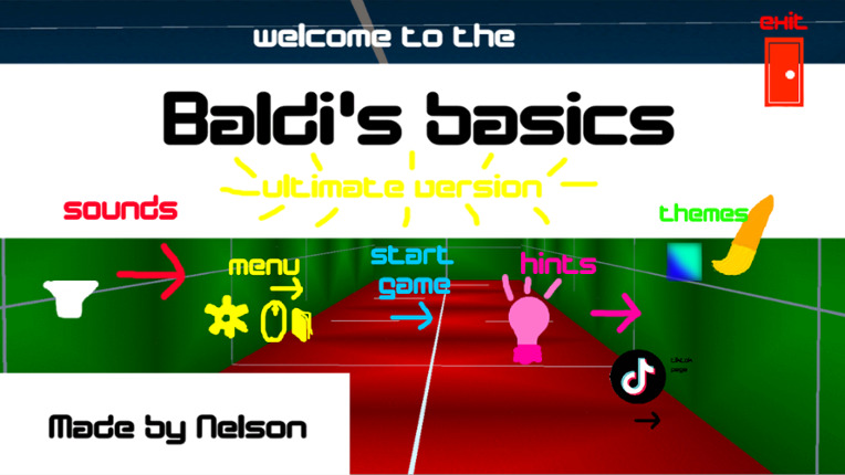 Baldi's basics ultimate version Game Cover