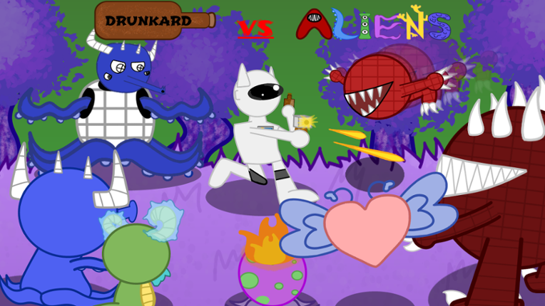 Drunkard VS. Aliens Game Cover