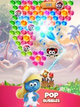 Smurfs Bubble Shooter Game Image