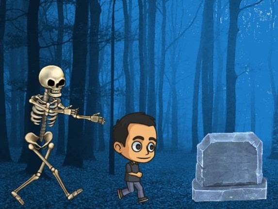 Spooky Forest Run Game Cover