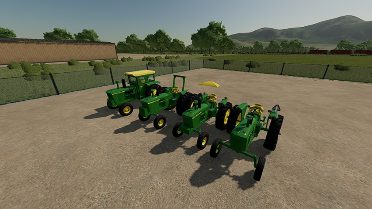 John Deere New Generation Row-Crop tractors Game Cover