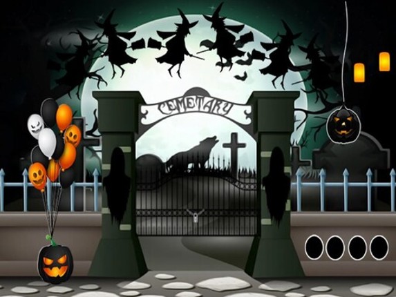 Halloween Cemetery Escape 2 Game Cover