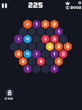 Hexa Number Smash : Tap Puzzle Image