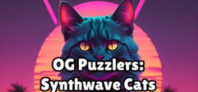 OG Puzzlers: Synthwave Cats Image