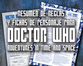 Resumen de reglas y ficha para Doctor Who RPG Image